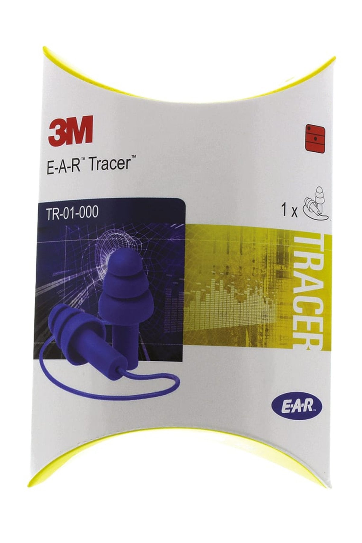 TR-01-000 E-A-R Tracers Çam Tipi Kordonlu Kulak Tıkacı