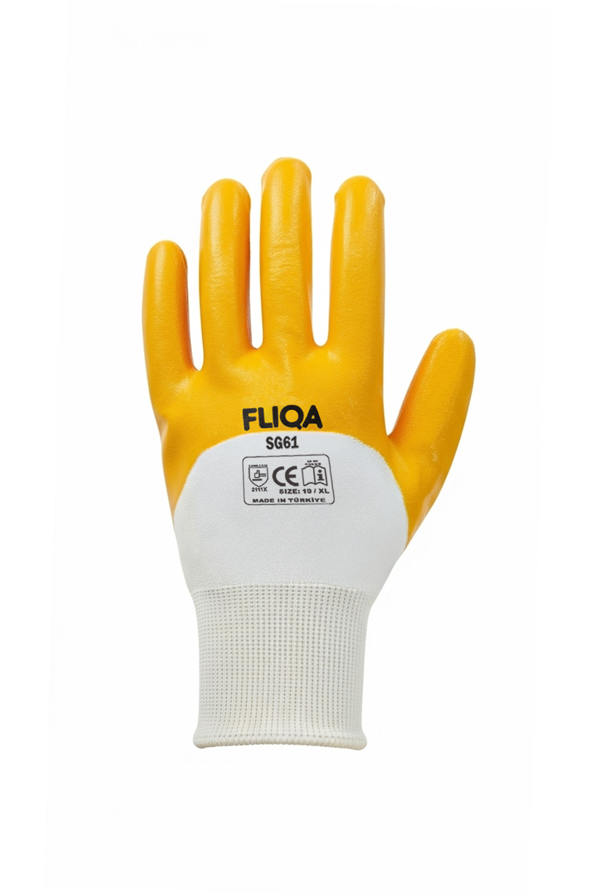 SG61 Nitril Aşınmaya Dayanıklı Mekanik İş Eldiveni