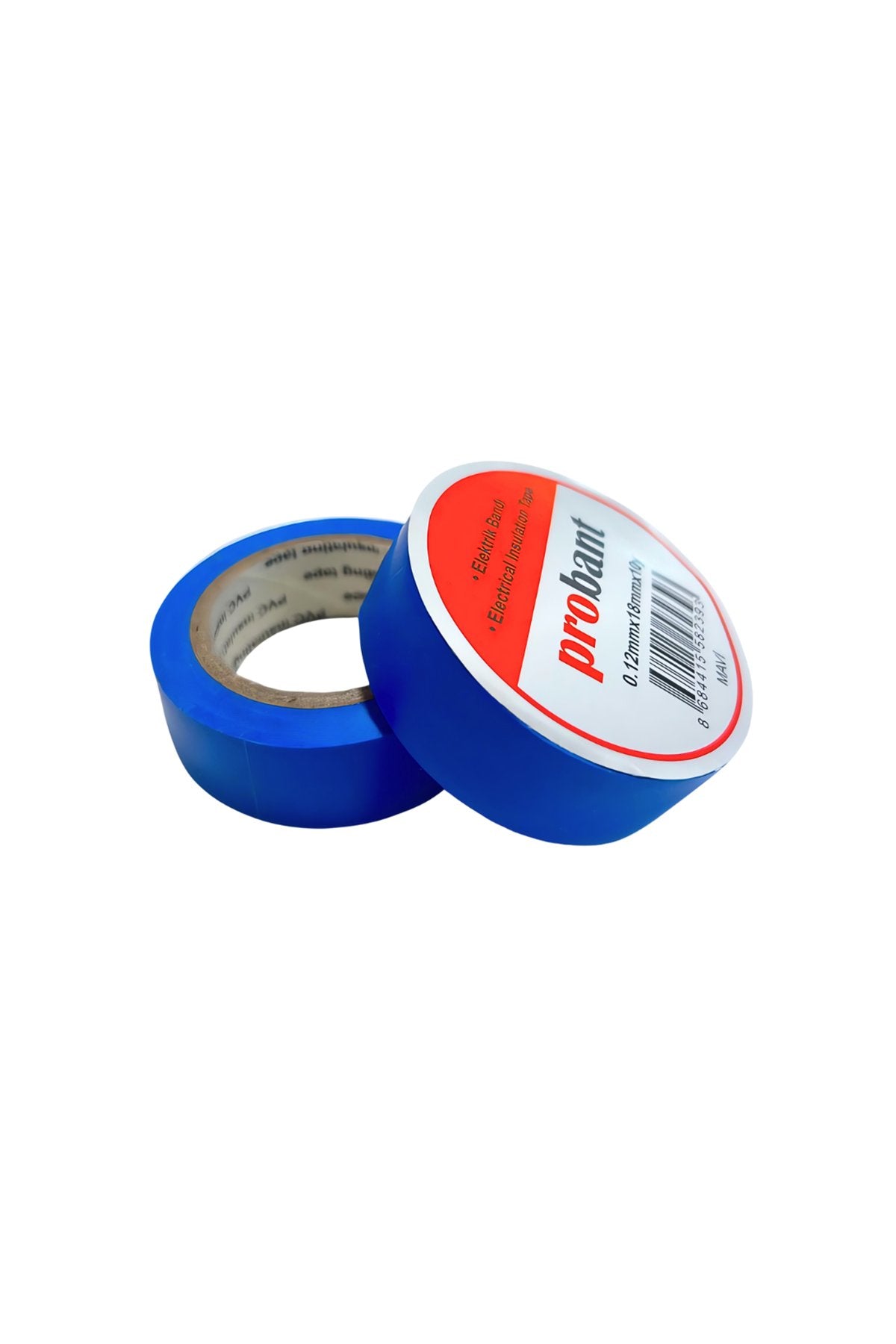 Mavi PVC Elektrik İzole Bant 18mm×9,1m