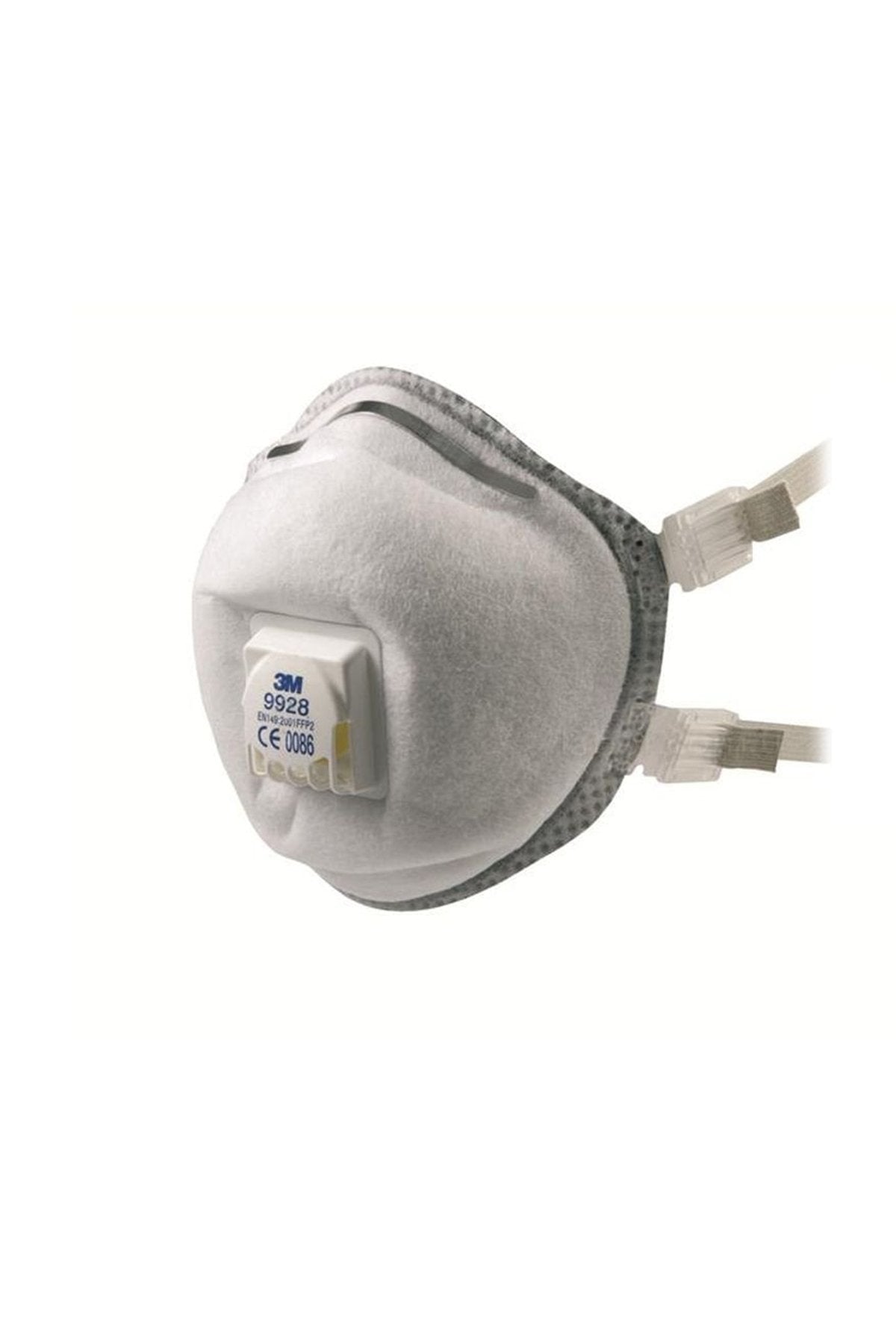 9928 FFP2 Ventilli Toz, Sis, Kaynak Dumanı Maskesi (10'lu Paket)