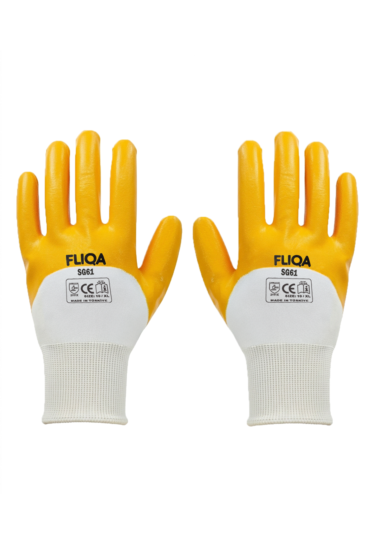 SG61 Nitril Aşınmaya Dayanıklı Mekanik İş Eldiveni
